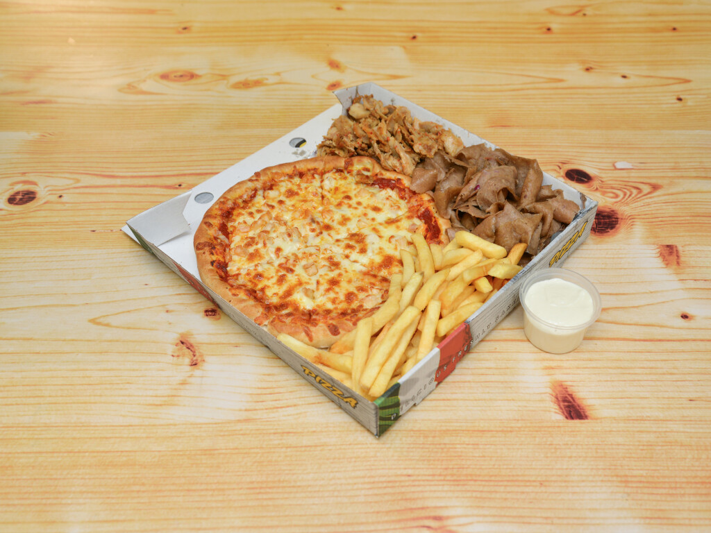Chick Pizz FastFood Restaurant mega box